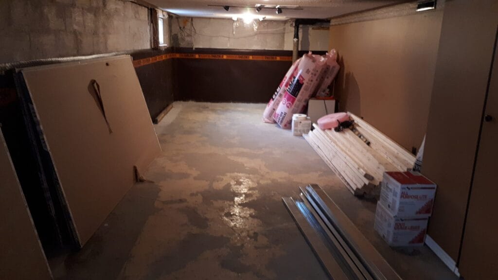 Basement clean up