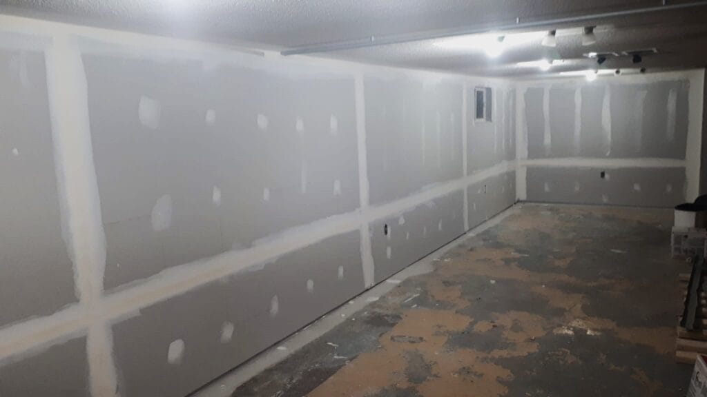 Cleaned up clutter -Basement